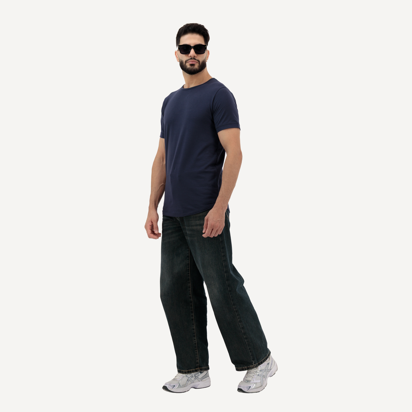 Dynasty Collection T-Shirts – Premium Cotton Tees in Multiple Colors ( Sandstone and Navy Blue )