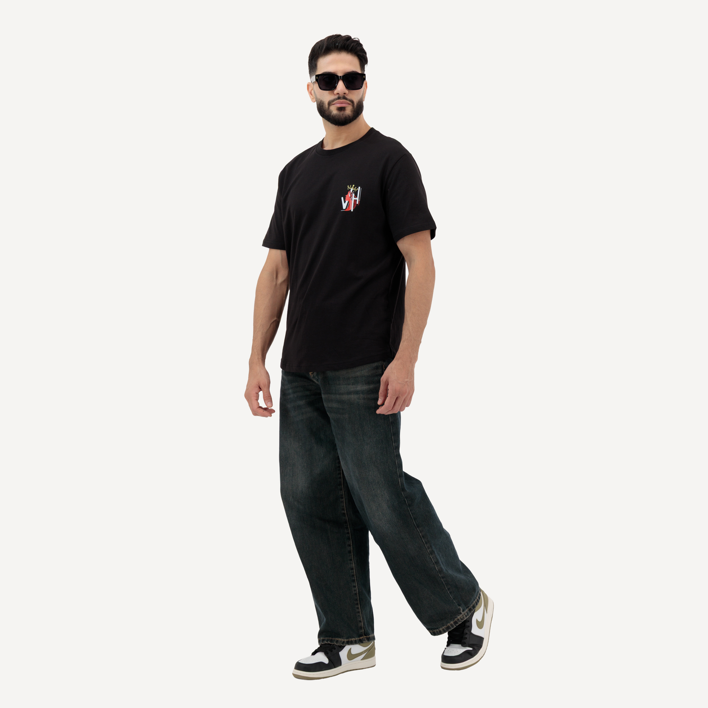 Your Highness Men’s Crew Neck Graphic T-Shirt - Black & White Variants