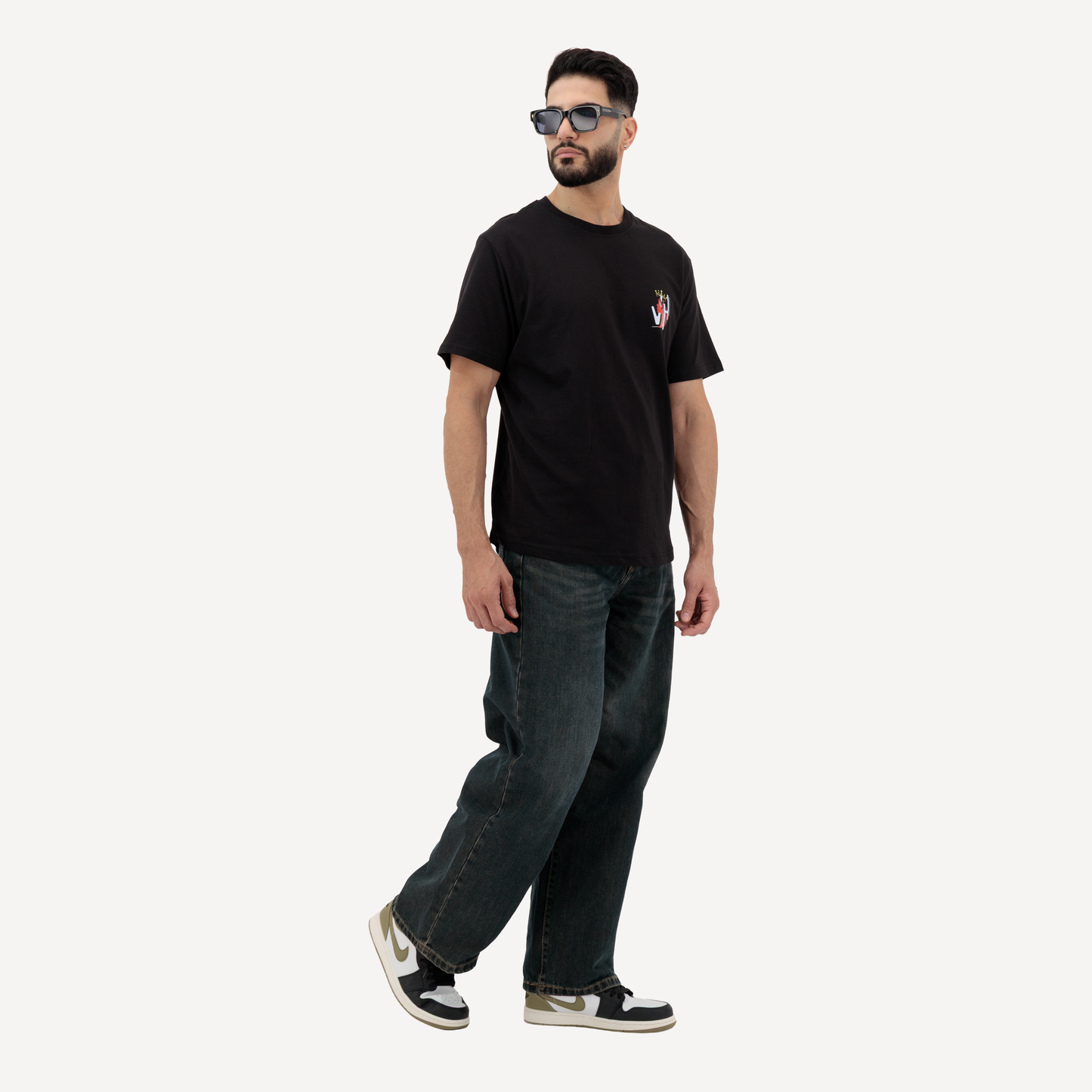 Your Highness Men’s Crew Neck Graphic T-Shirt - Black & White Variants