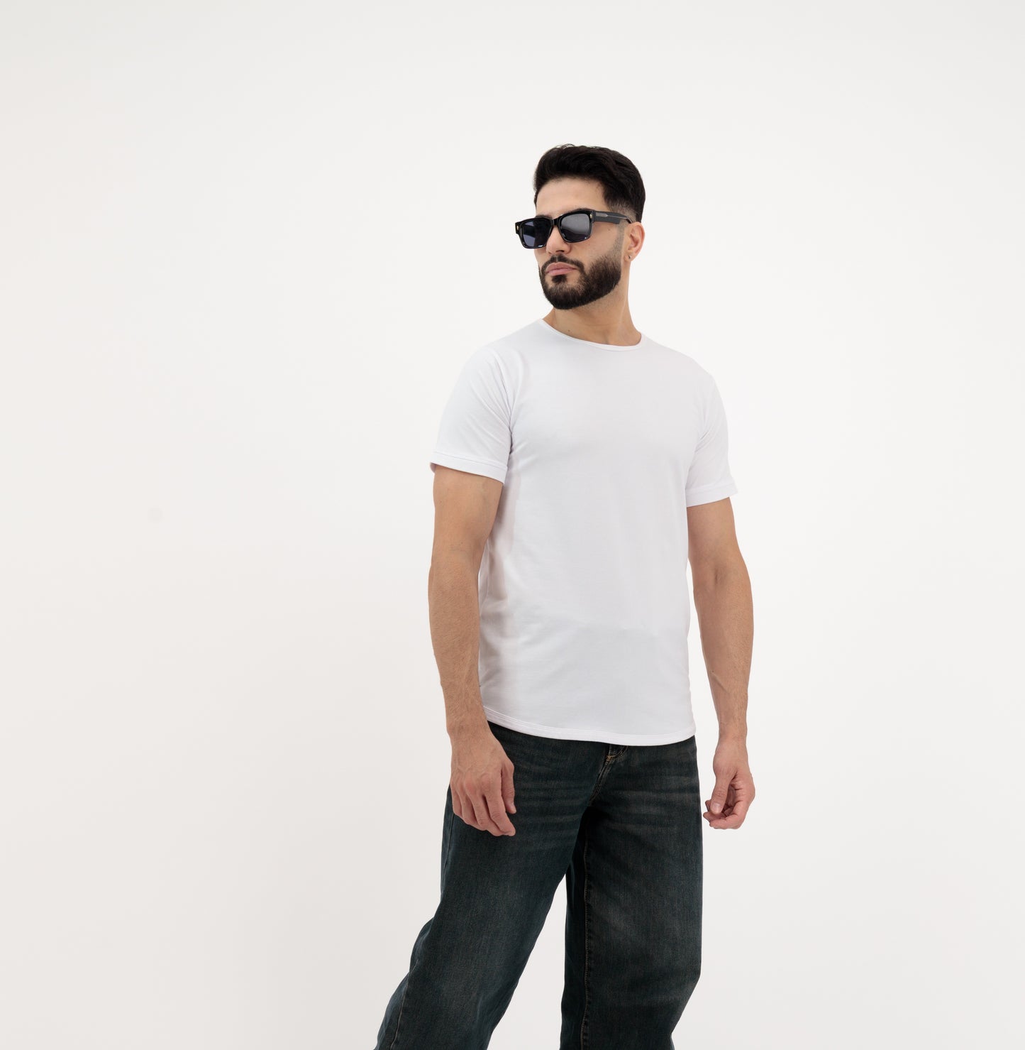Dynasty Collection – Best Plain Cotton T Shirts in ( White, Mist, Sandstone)