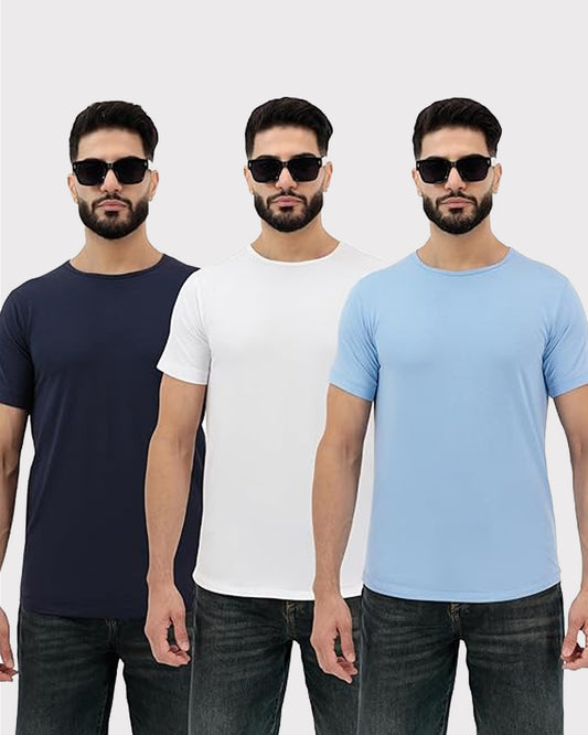 Dynasty Tees – Best Plain Cotton T Shirts in White, Mist, Black