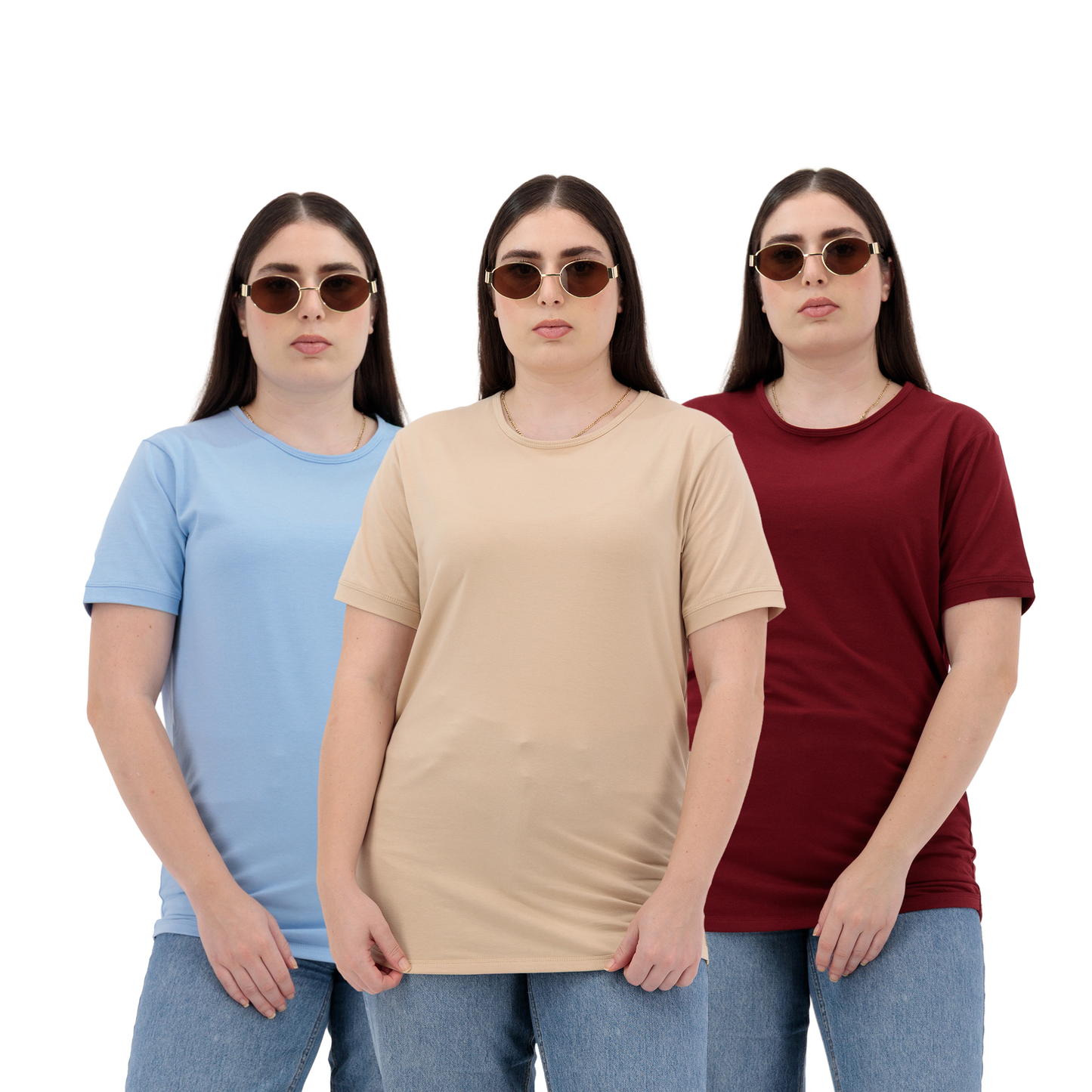 Dynasty Collection Women’s T-Shirts | Premium Cotton Tees in Multiple Colors