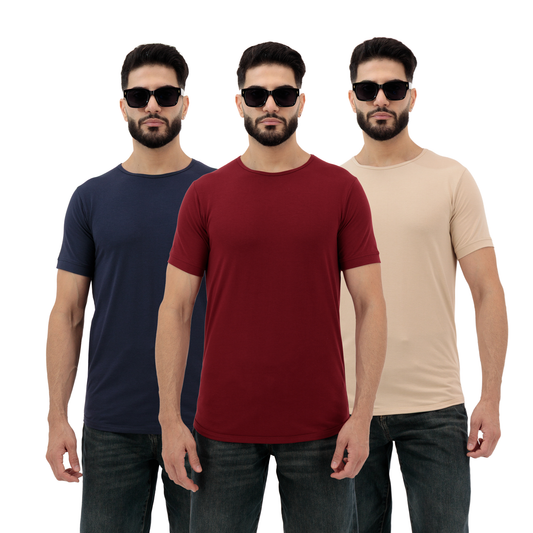 Dynasty Collection T-Shirts – Premium Cotton Tees in Multiple Colors ( Sandstone, Navy Blue, Rosewood )