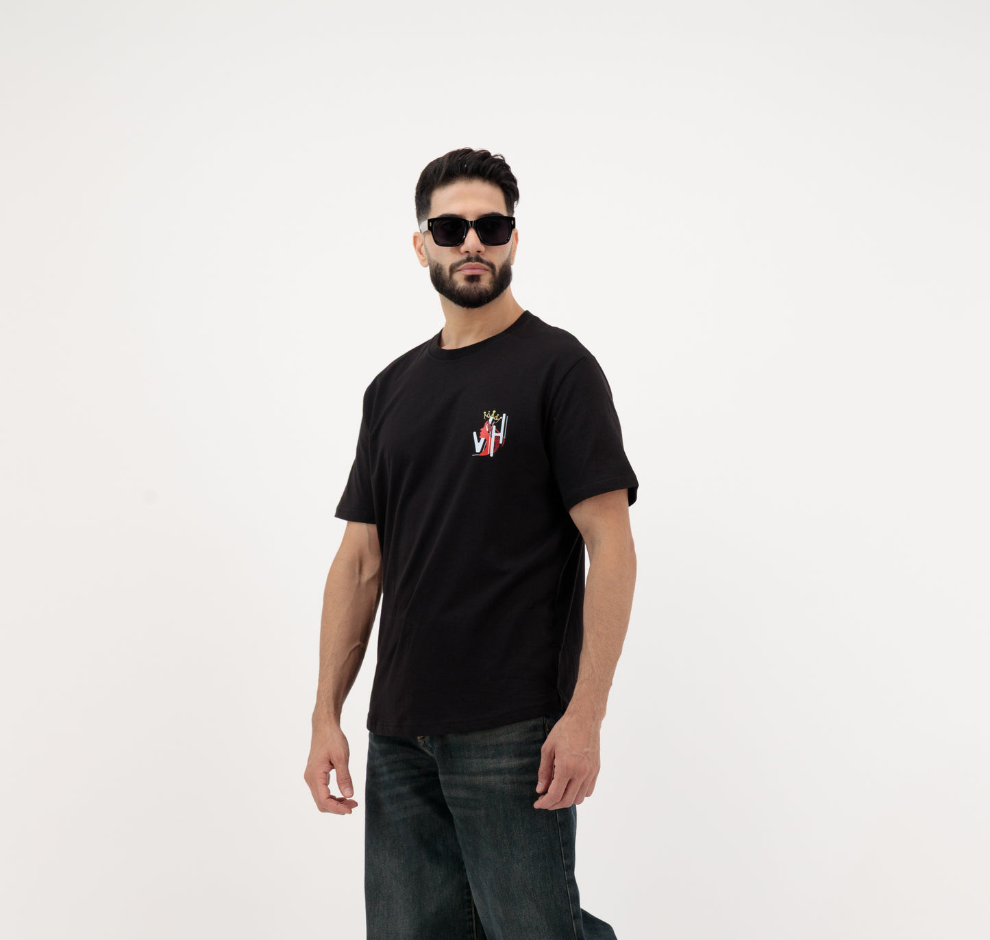 Your Highness Men’s Crew Neck Graphic T-Shirt - Black & White Variants