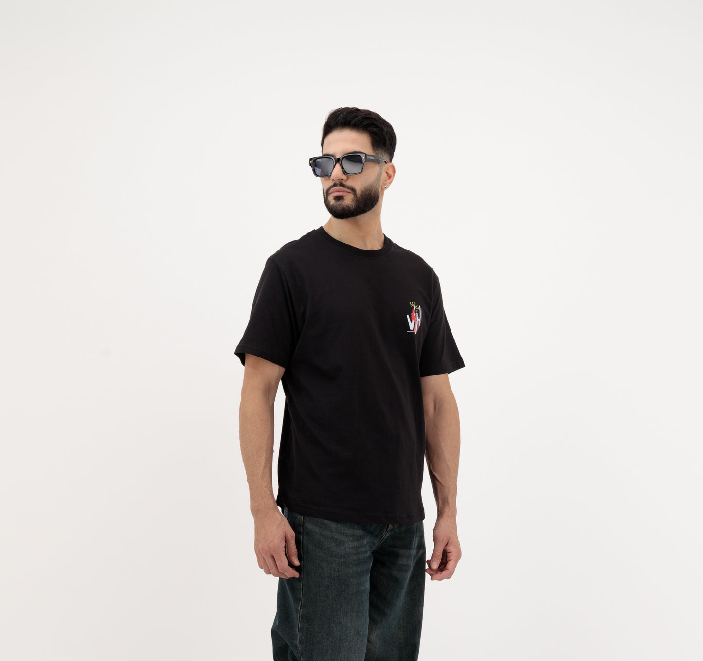 Your Highness Men’s Crew Neck Graphic T-Shirt - Black & White Variants