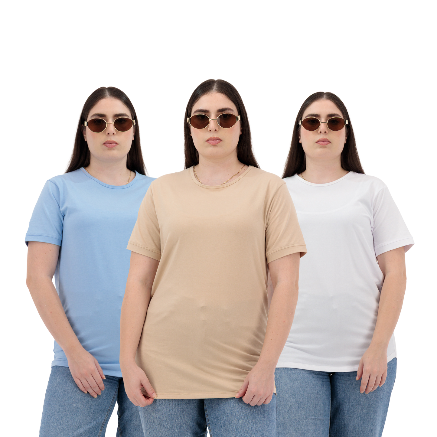 Dynasty Collection Women’s T-Shirts | Premium Cotton Tees in Multiple Colors