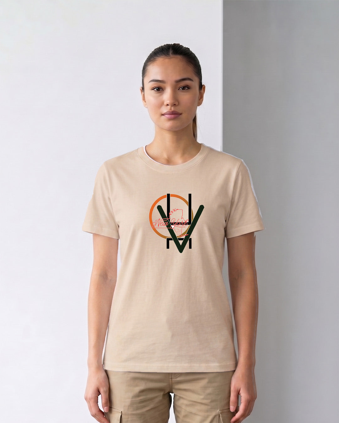 VHO Circle Graphic T-Shirt – Women’s Premium Everyday Tee