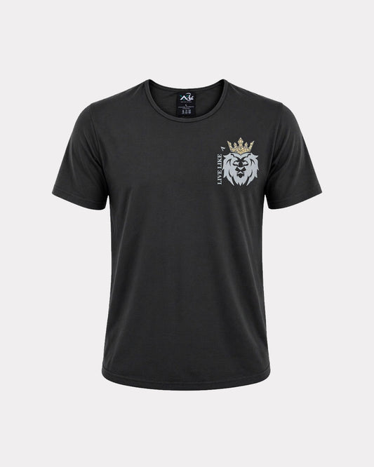Live Like a Lion Graphic T-Shirt – Premium Men’s Tee