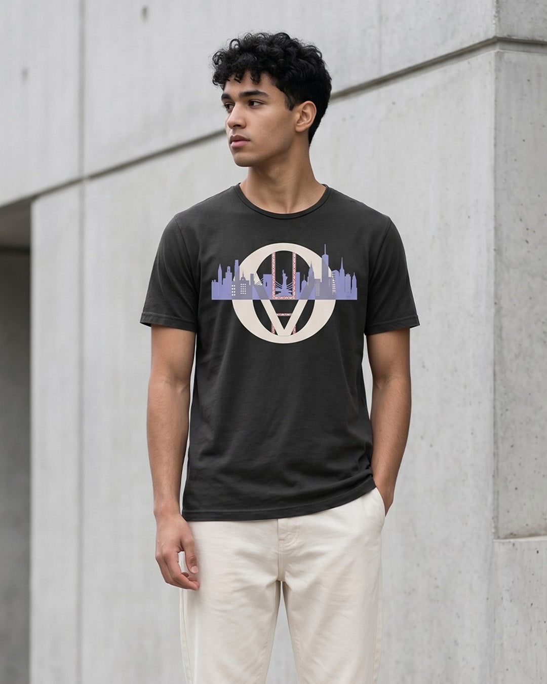 VHO Skyline Graphic T-Shirt – Premium Unisex Tee