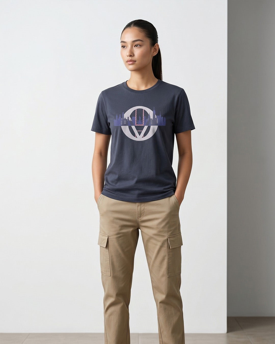 VHO Skyline Graphic T-Shirt – Premium Unisex Tee